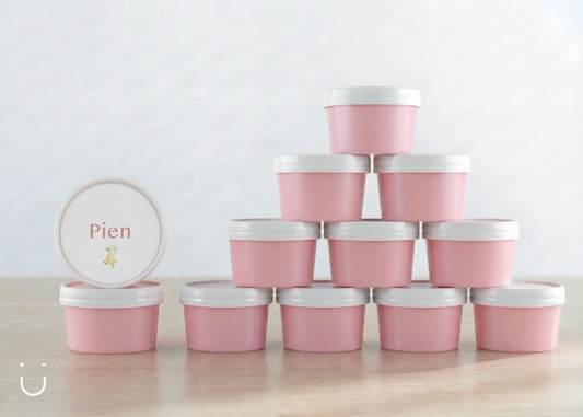 Deugeniet doopsuiker doosje - Roze • per 10 stuks