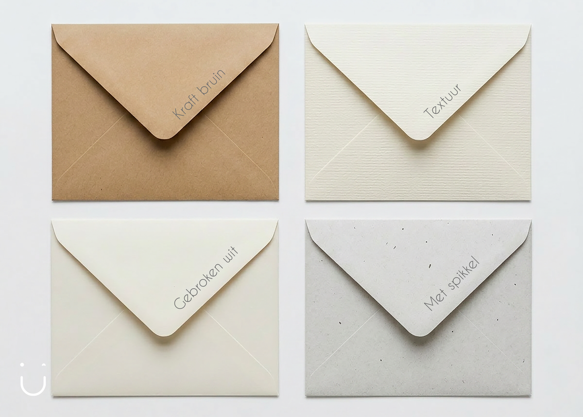 Enveloppen voor geboortekaartjes - Deugeniet