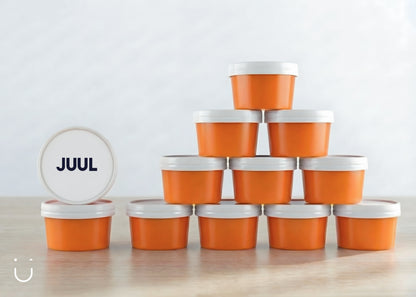 10x Deugeniet doopsuiker doosje - Oranje