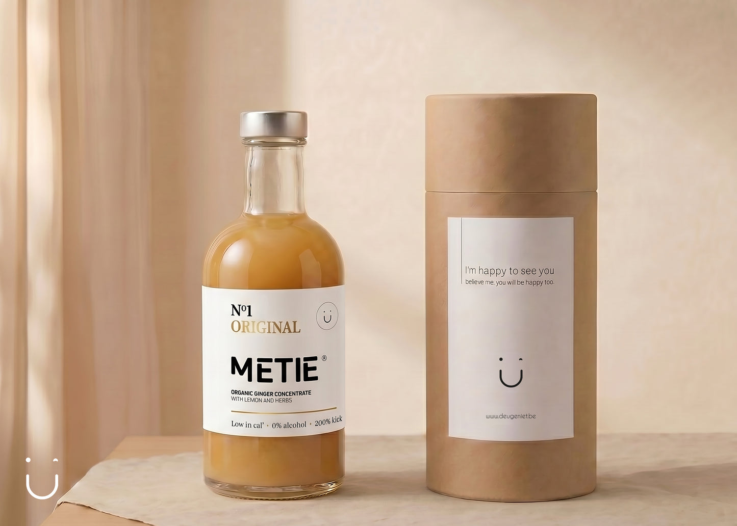 Cadeauset GIMBER - Metie cadeau - Metie vragen