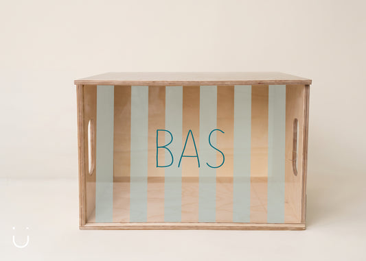 Herinneringsdoos "Streepjes blauw"