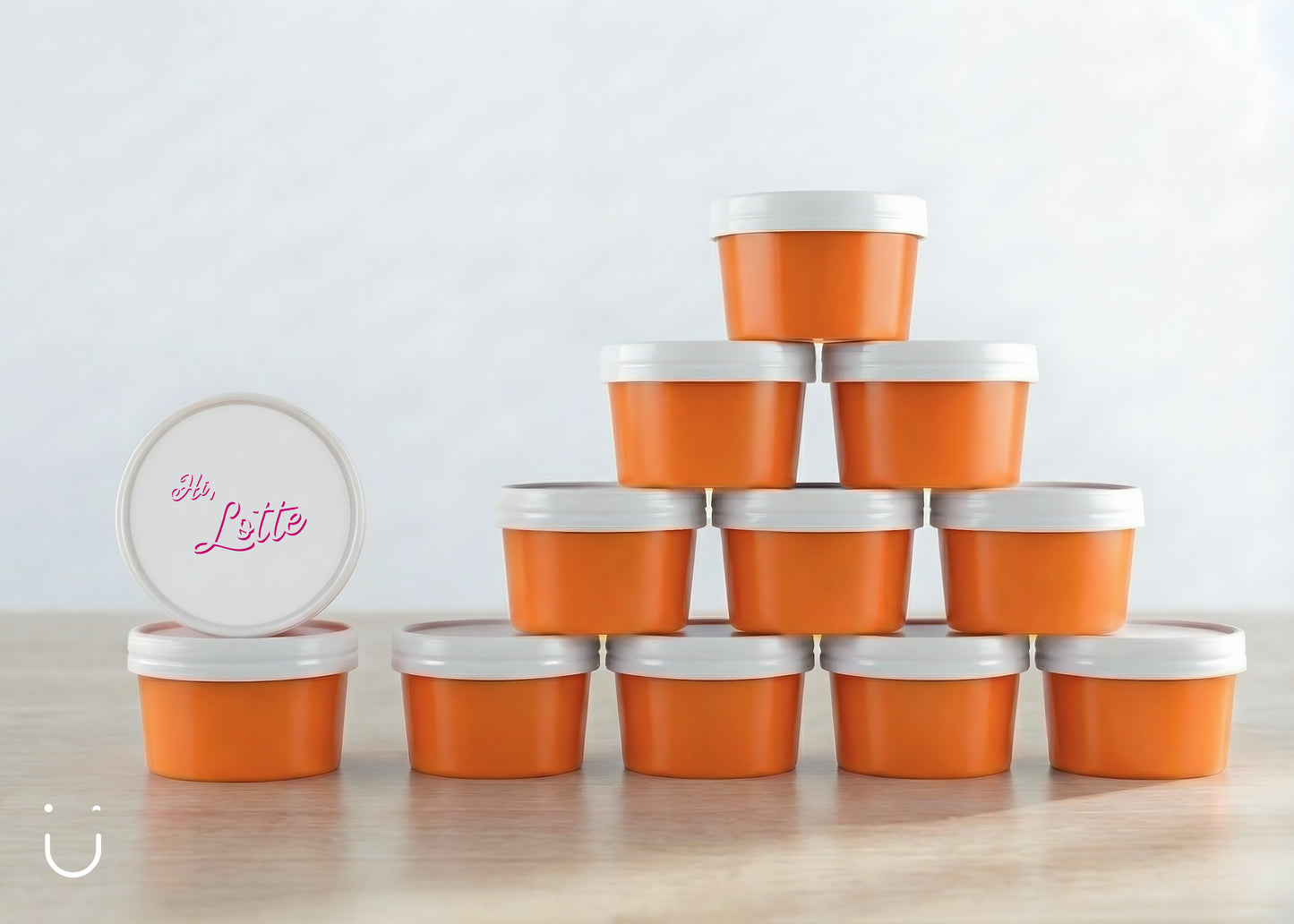 10x Deugeniet doopsuiker doosje - Oranje