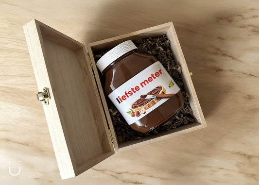 Liefste meter - Nutella cadeauset - meter cadeau