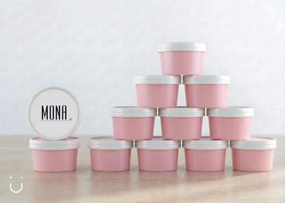 10x Deugeniet doopsuiker doosje - Roze