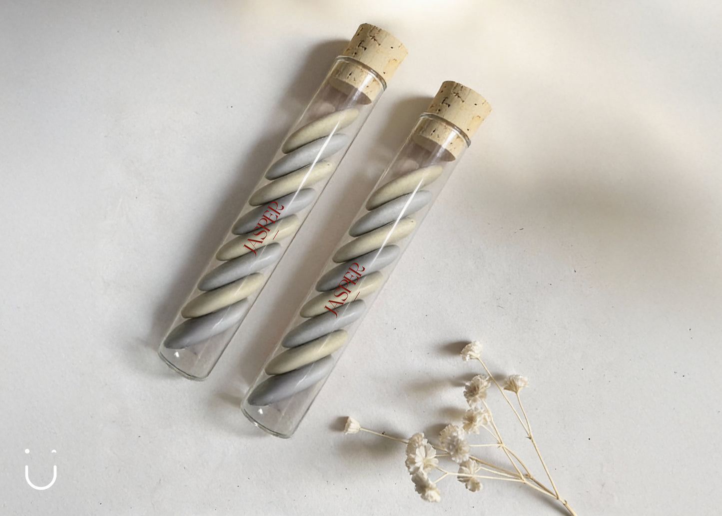 Proefbuisje met suikerbonen