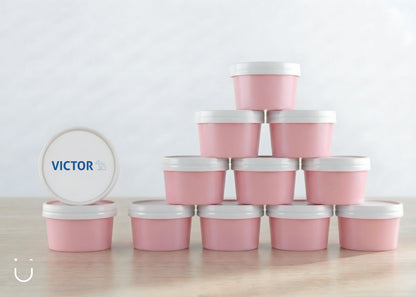 10x Deugeniet doopsuiker doosje - Roze