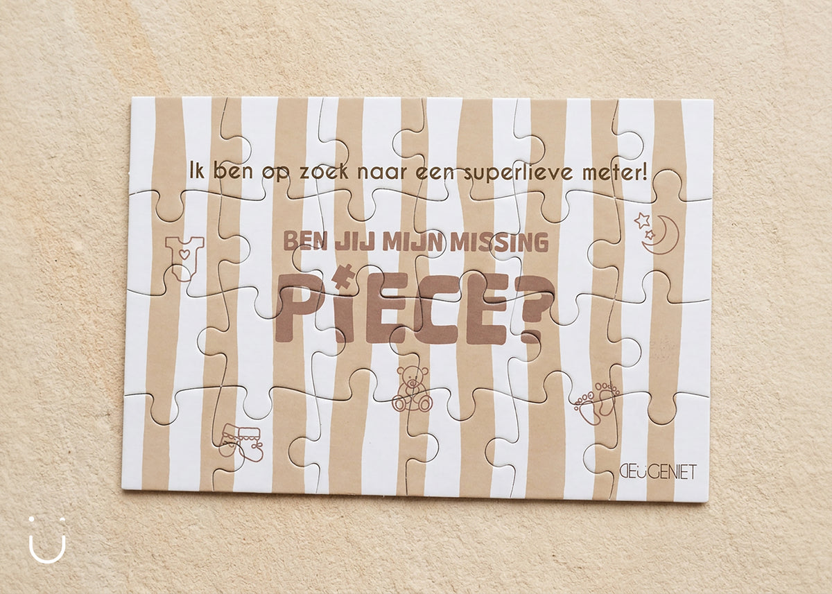 Puzzel - Meter vragen cadeau