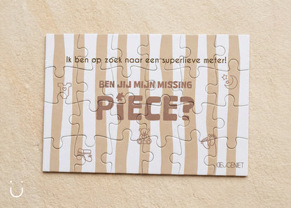 Puzzel - Meter vragen cadeau