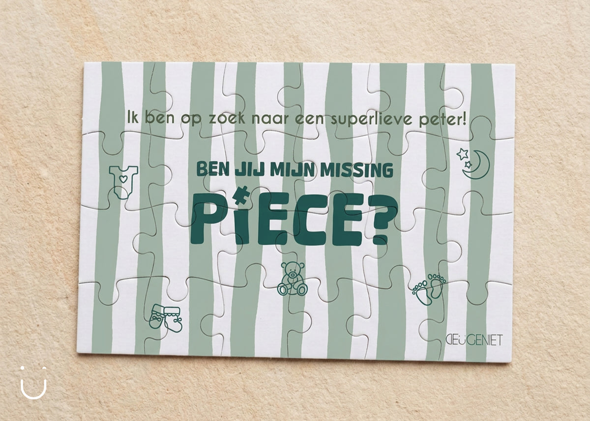 Puzzel - Peter vragen cadeau