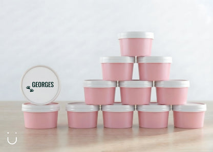 10x Deugeniet doopsuiker doosje - Roze