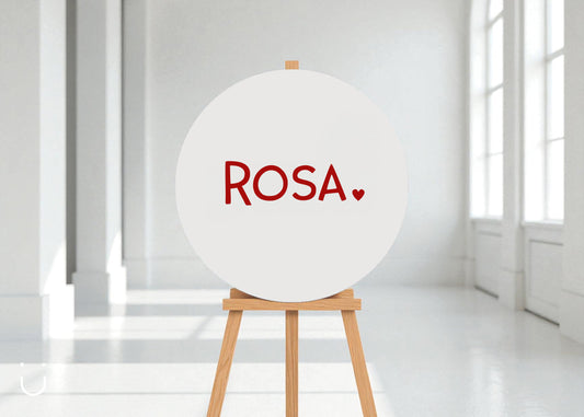 Welkomstbord "Rosa"