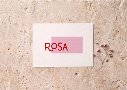 Geboortekaartje "Rosa"