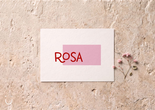 Geboortekaartje "Rosa"