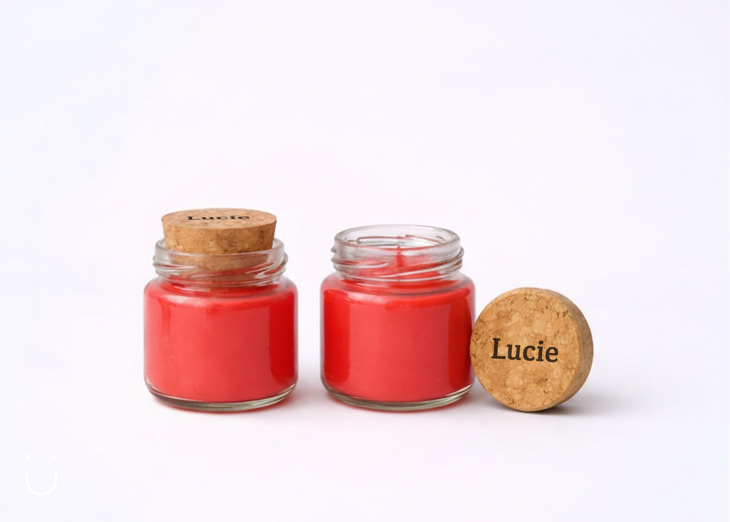 Mini kaars - Rood - Doopsuiker