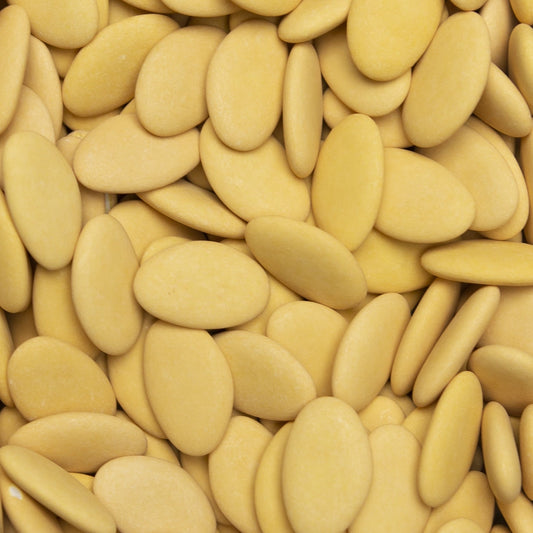 Velvet yellow suikerbonen - De Bock (1kg)