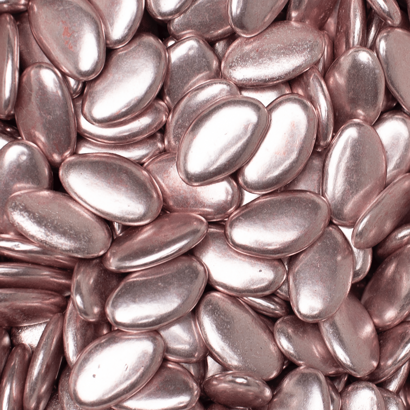 Metallic rose suikerbonen - De Bock (195g)