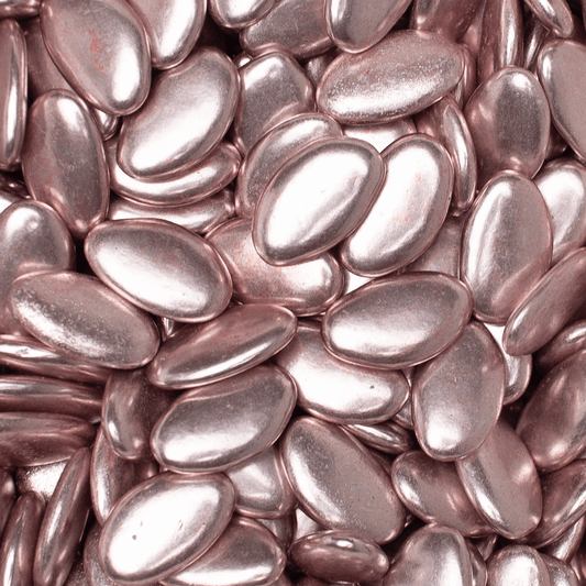 Metallic rose suikerbonen - De Bock (195g)