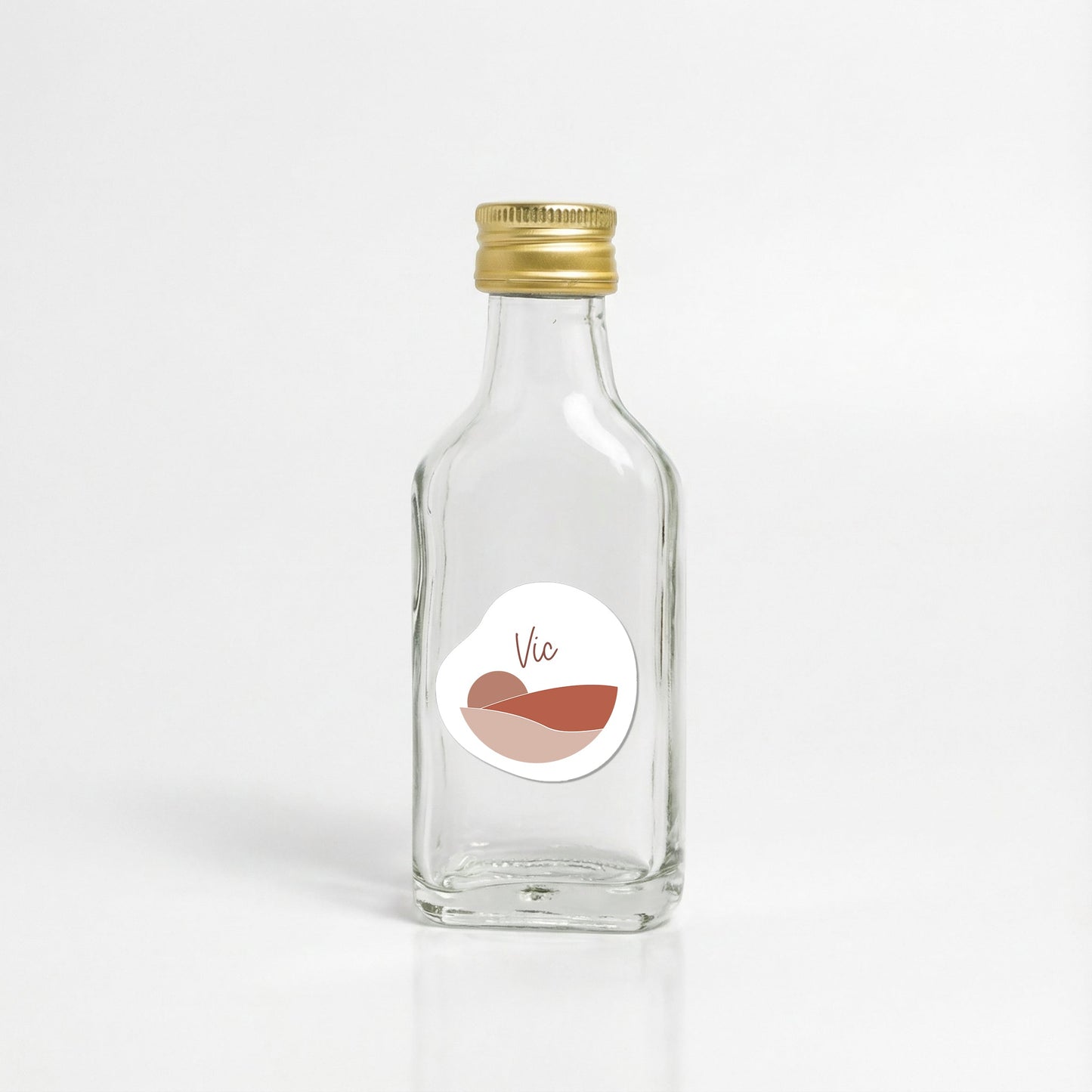 Sticker organisch - 3cm - Deugeniet collecties • vanaf 20 stuks