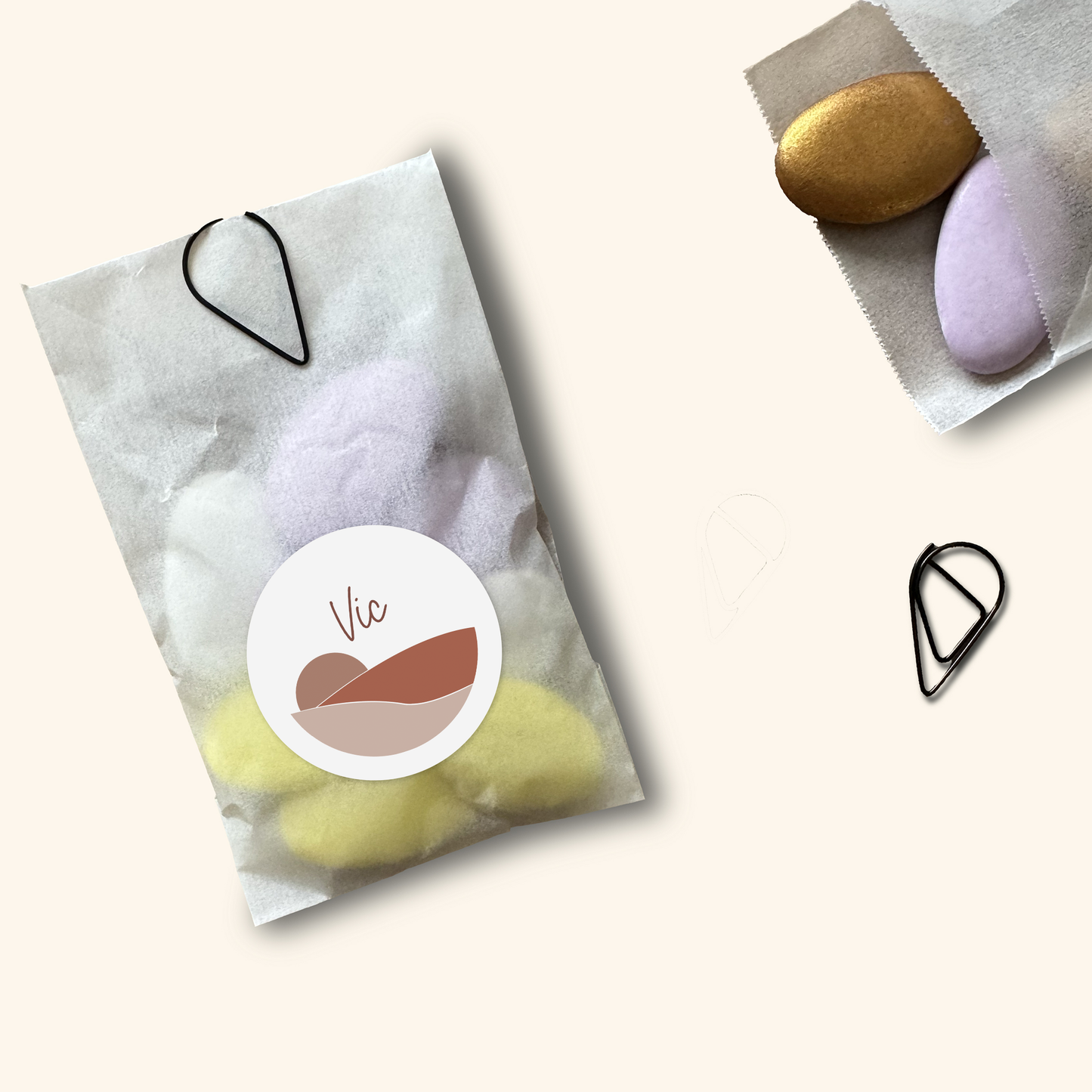 Sticker rond - 4cm - Deugeniet collecties• vanaf 20 stuks