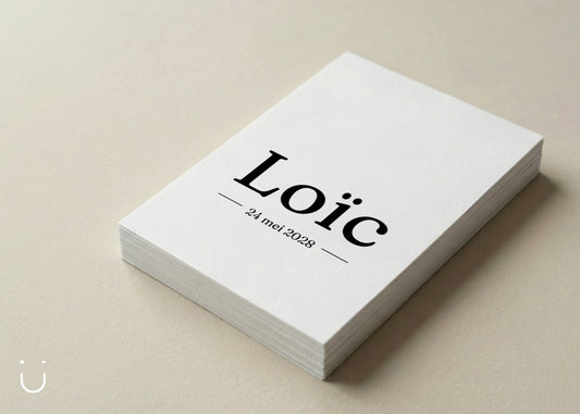 Communie uitnodiging "Blanche"