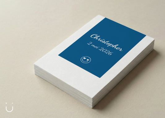 Communie uitnodiging "Christopher"
