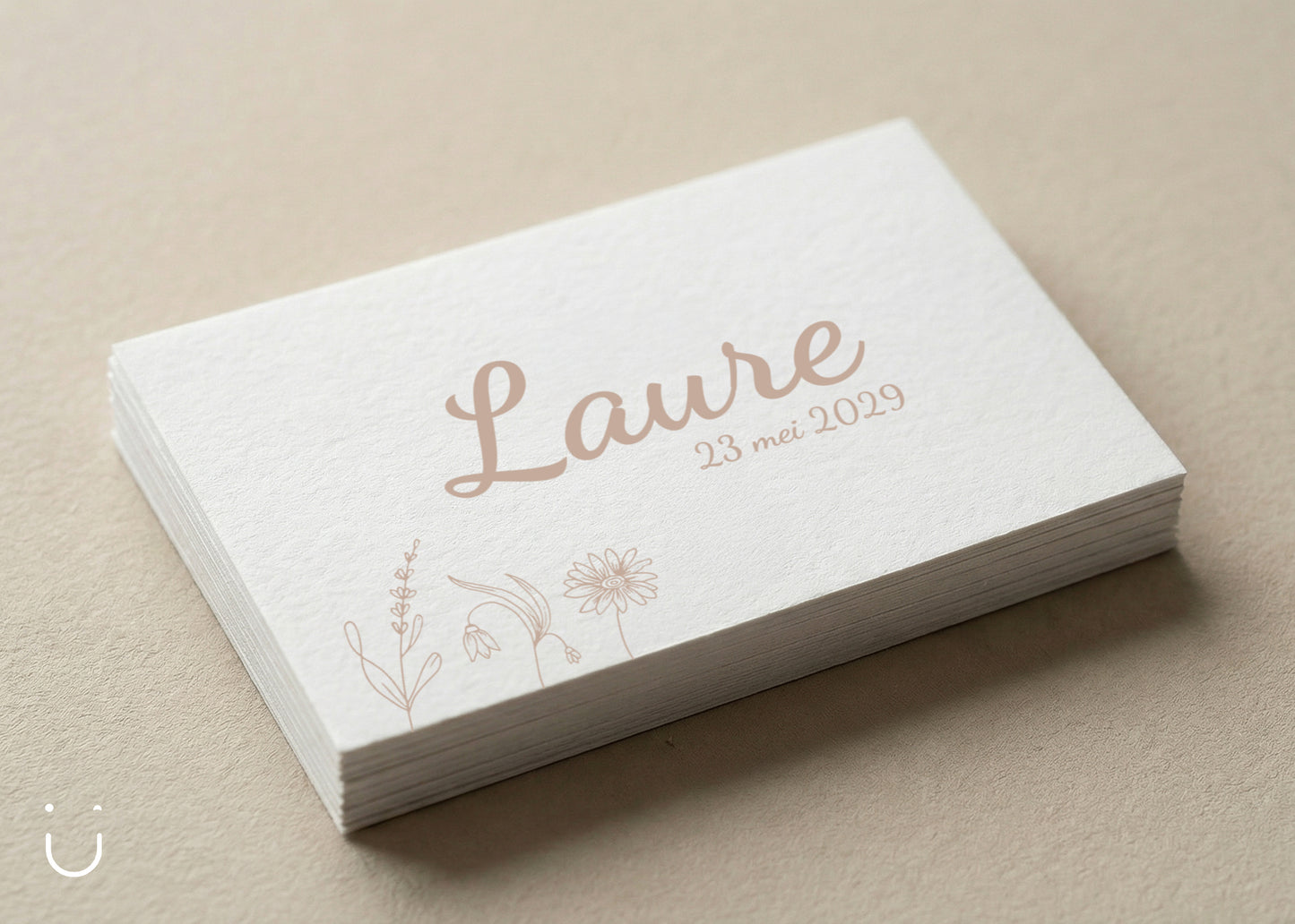 Communie uitnodiging "Laure"