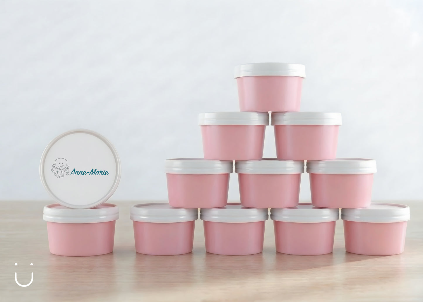 10x Deugeniet doopsuiker doosje - Roze