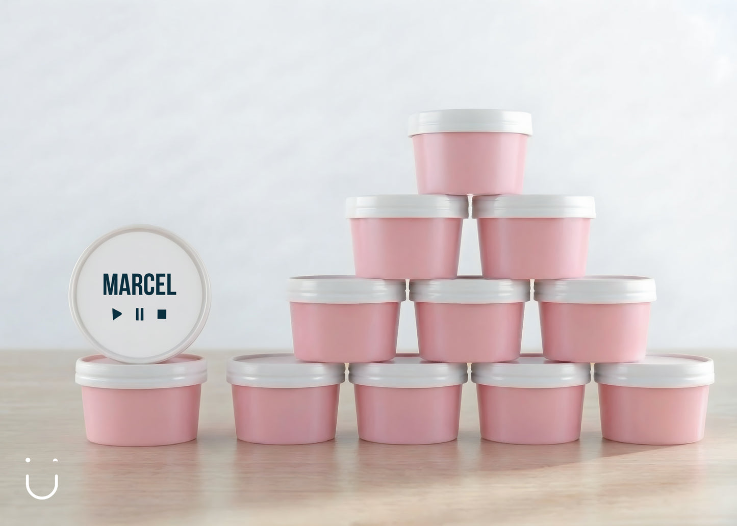 10x Deugeniet doopsuiker doosje - Roze