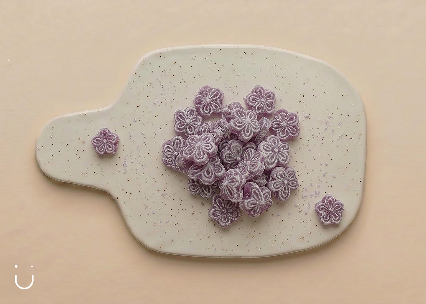 Violet snoepjes - Doopsuiker