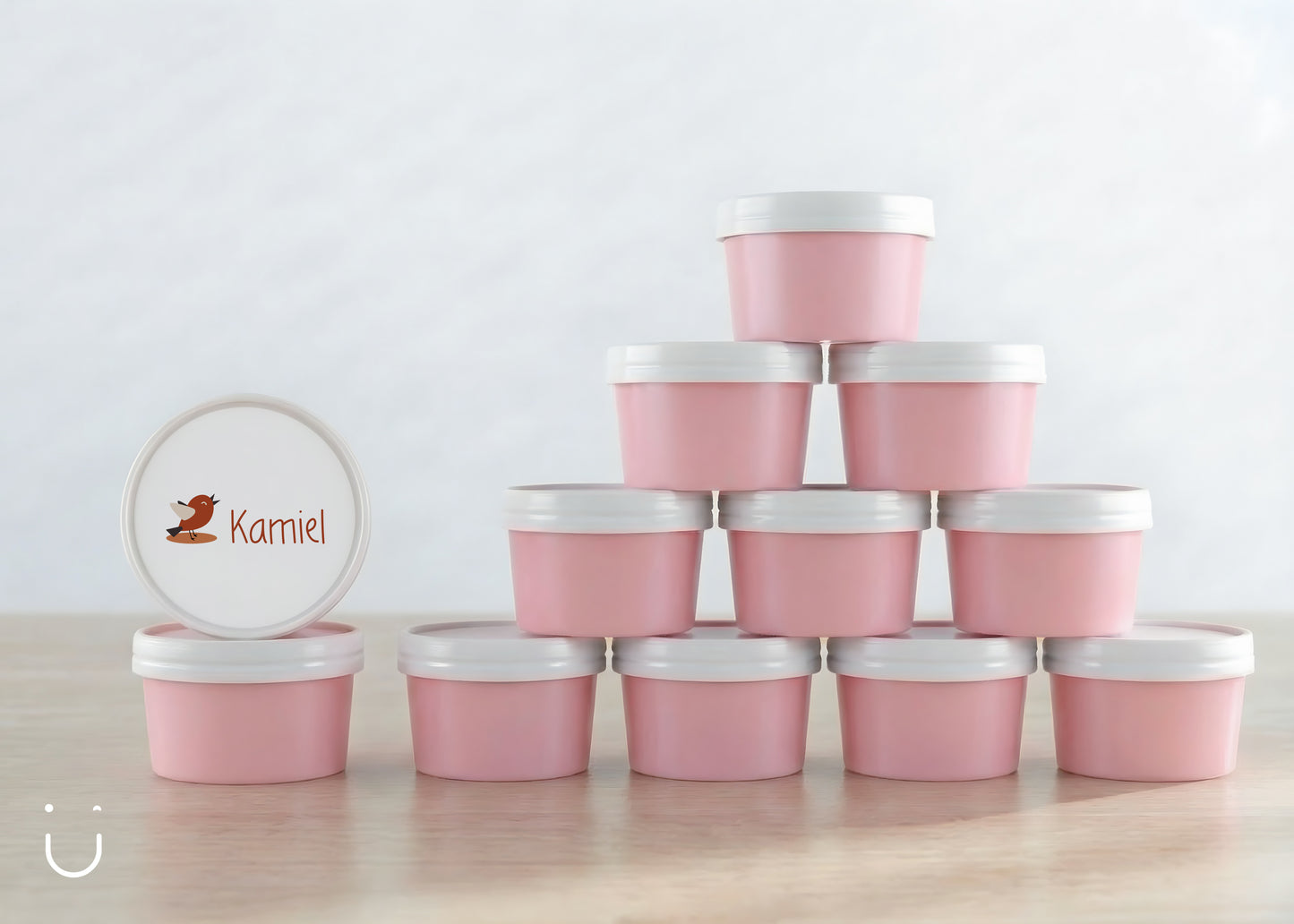 10x Deugeniet doopsuiker doosje - Roze