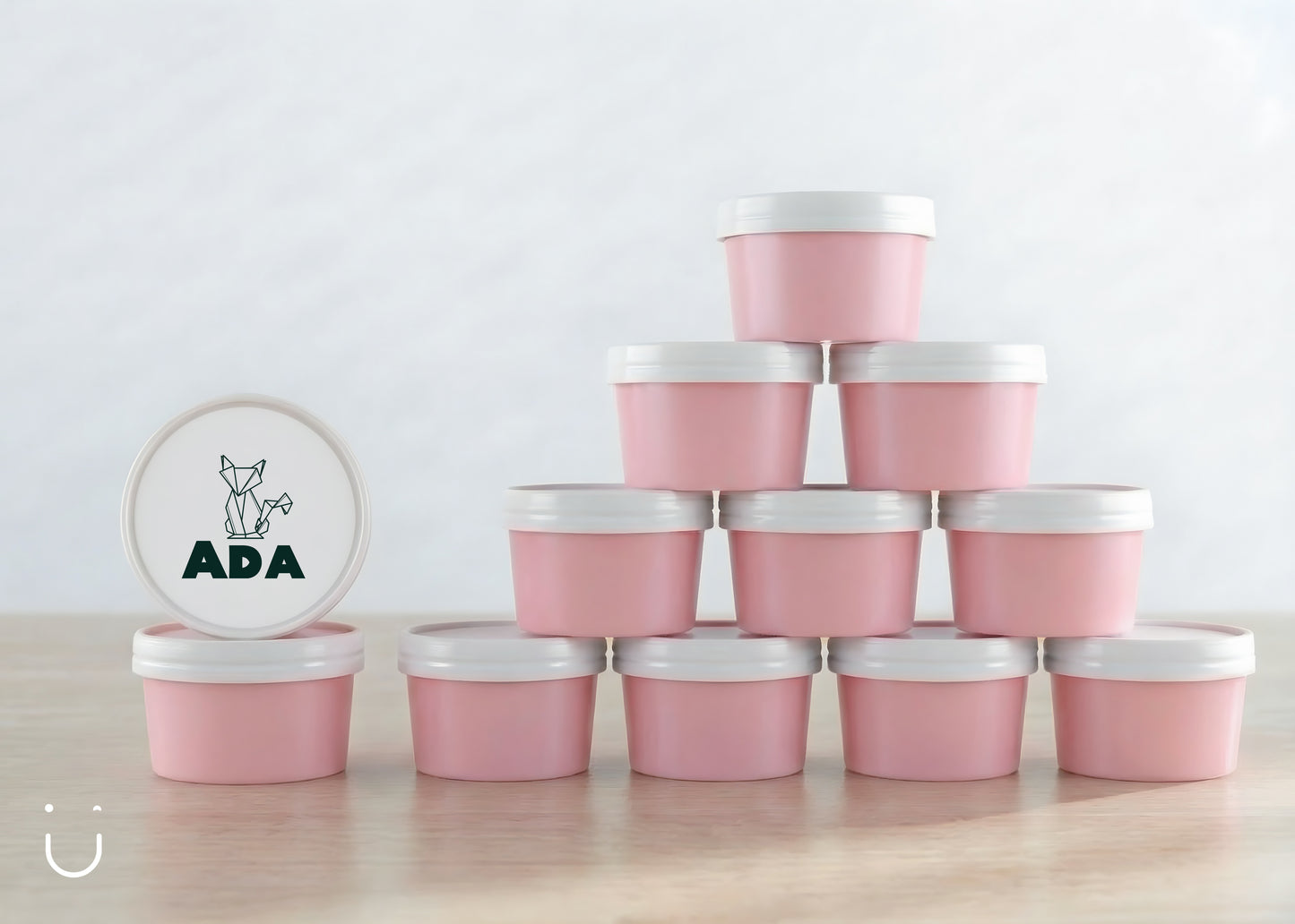 10x Deugeniet doopsuiker doosje - Roze