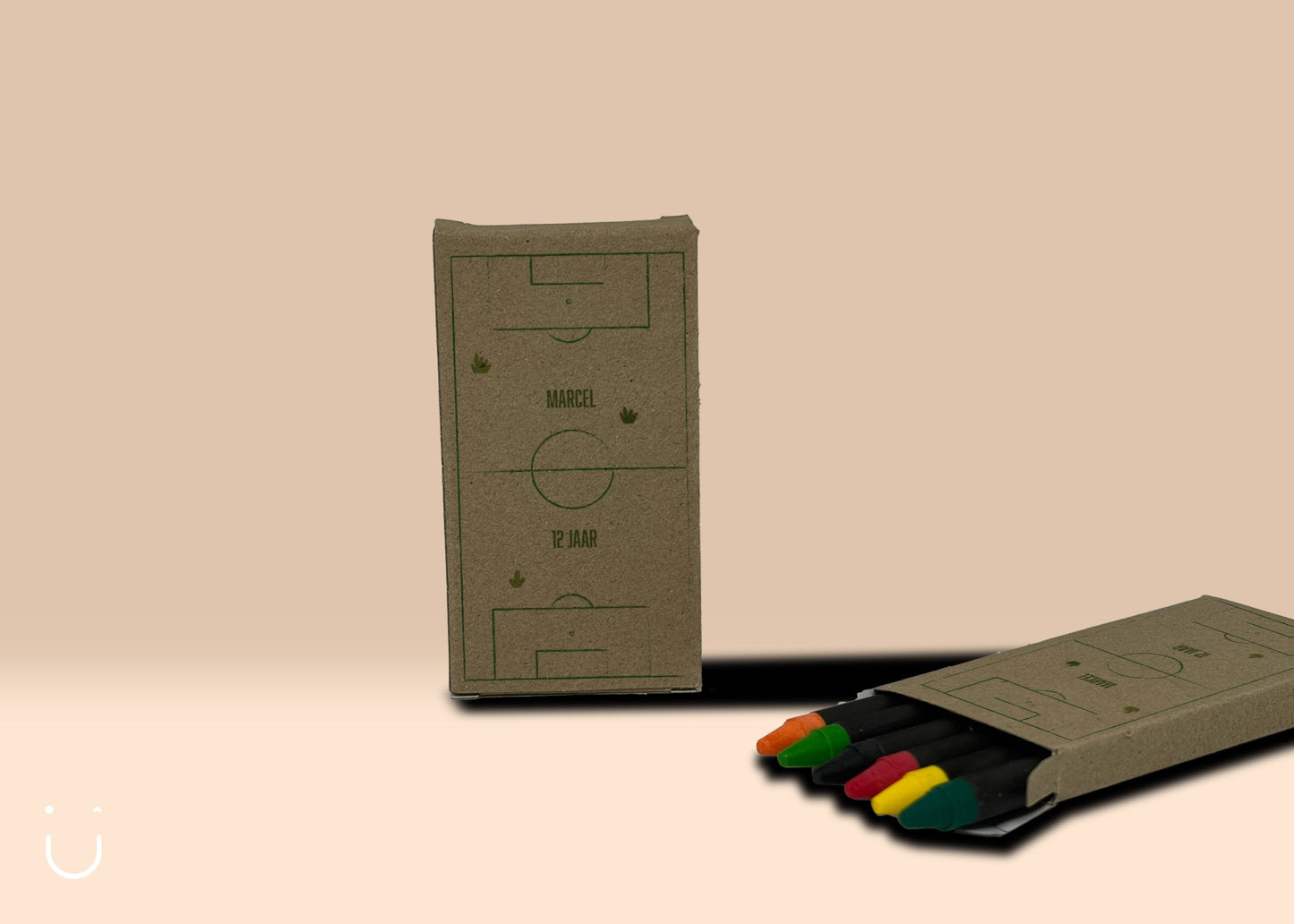 5x Waskrijtjes Voetbalveld - Traktatie 12 jaar