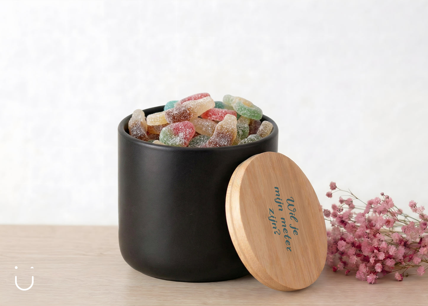 Cadeau snoeppot - Wil jij mijn meter zijn?