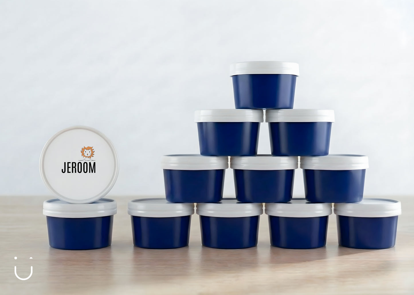 10x Deugeniet doopsuiker doosje - Donkerblauw