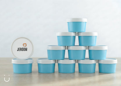 10x Deugeniet doopsuiker doosje - Blauw