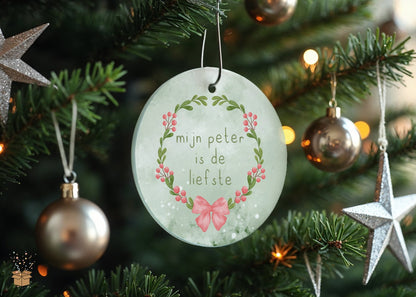 Cadeauset - Kersthangers - Peter is de liefste - Cadeau peter - Deugeniet - kersthangers