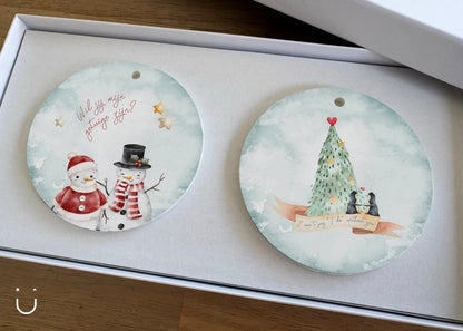 Cadeauset - Kersthangers - Wil je mijn getuige zijn? - Deugeniet - Getuige vragen