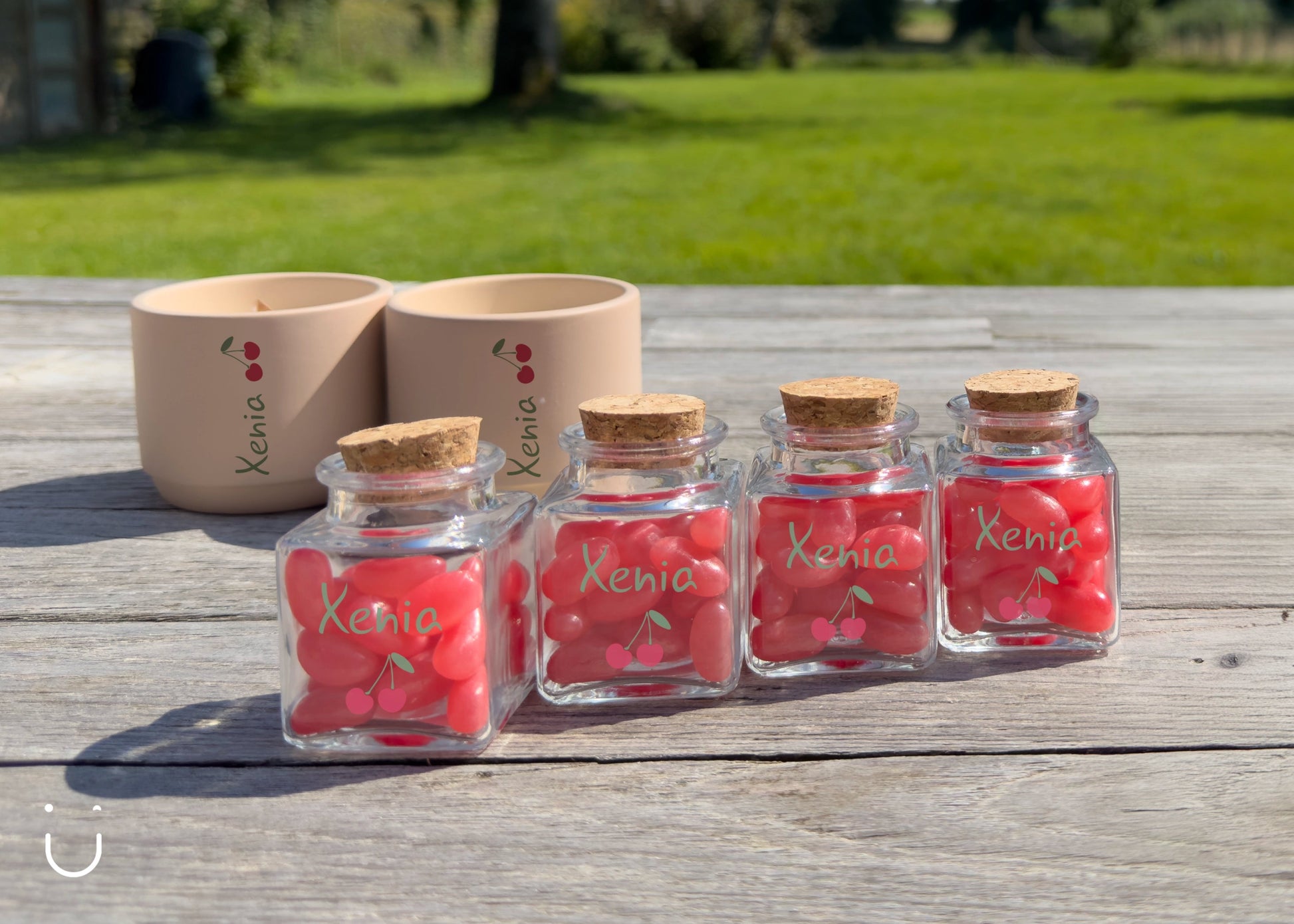 "CHERRY" set - Deugeniet - Geboortekaartjes en doopsuiker