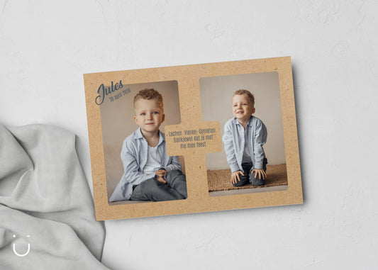 Communiekaartje "Kraft" - Deugeniet - Communiekaartjes