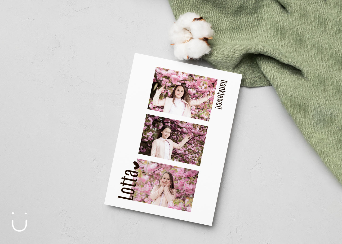 Communiekaartje "Lotta" - Deugeniet - Communiekaartjes