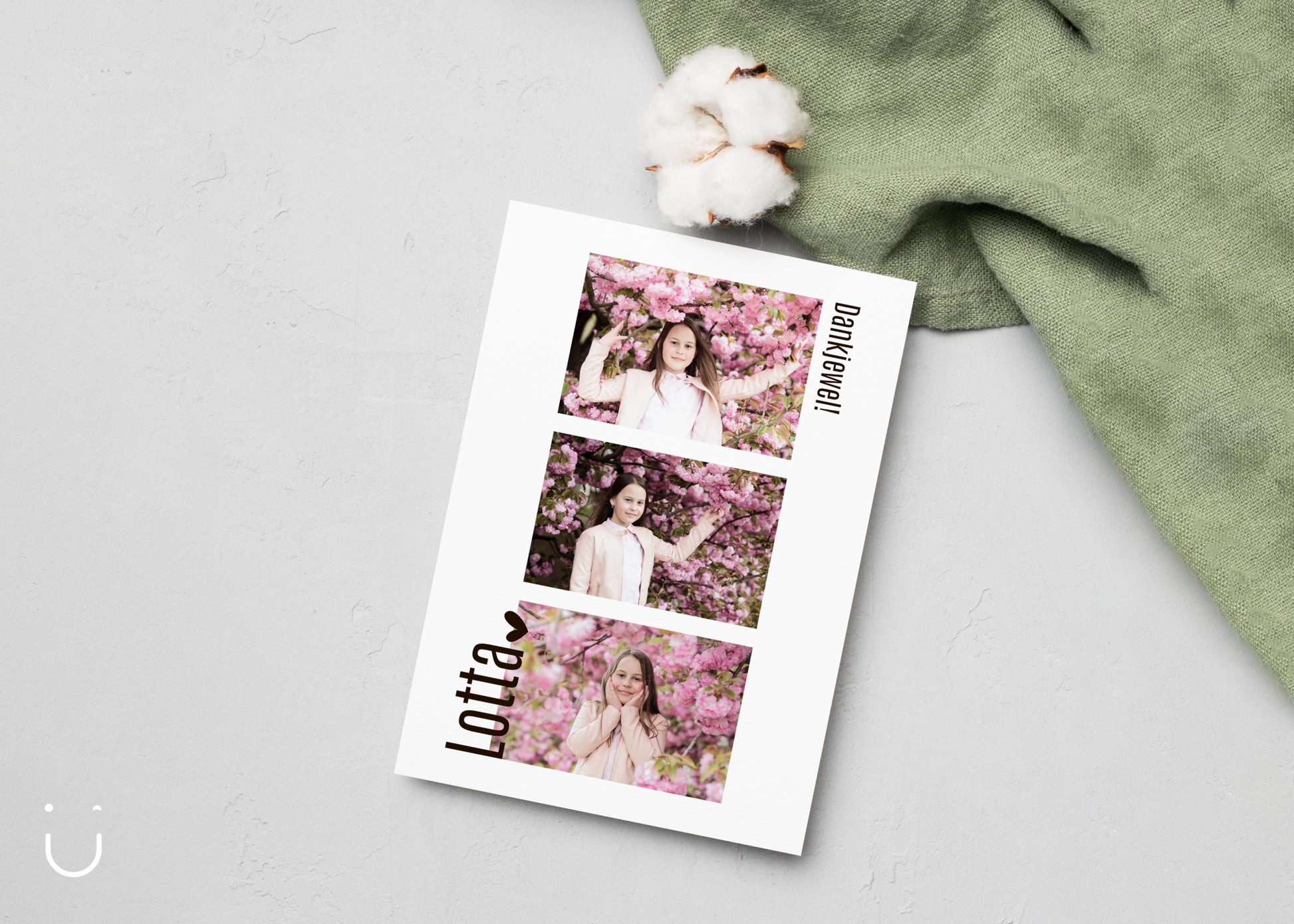 Communiekaartje "Lotta" - Deugeniet - Communiekaartjes