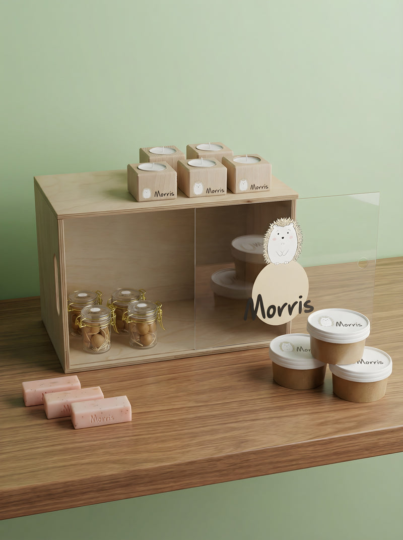 doopsuiker set Egel Morris Deugeniet