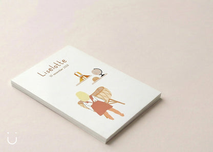 Geboortekaartje "Grote zus" - Deugeniet - Geboortekaartjes