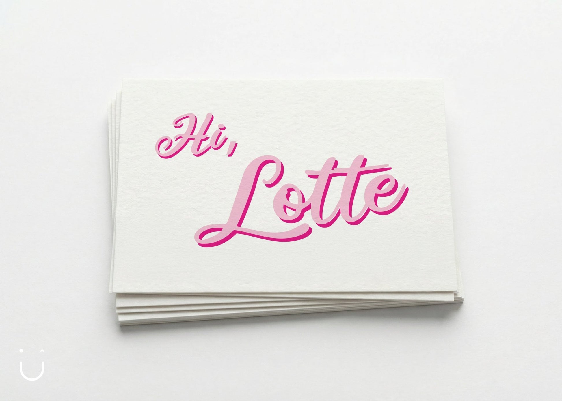 Geboortekaartje "Hi, Barbie" - Deugeniet - Geboortekaartjes