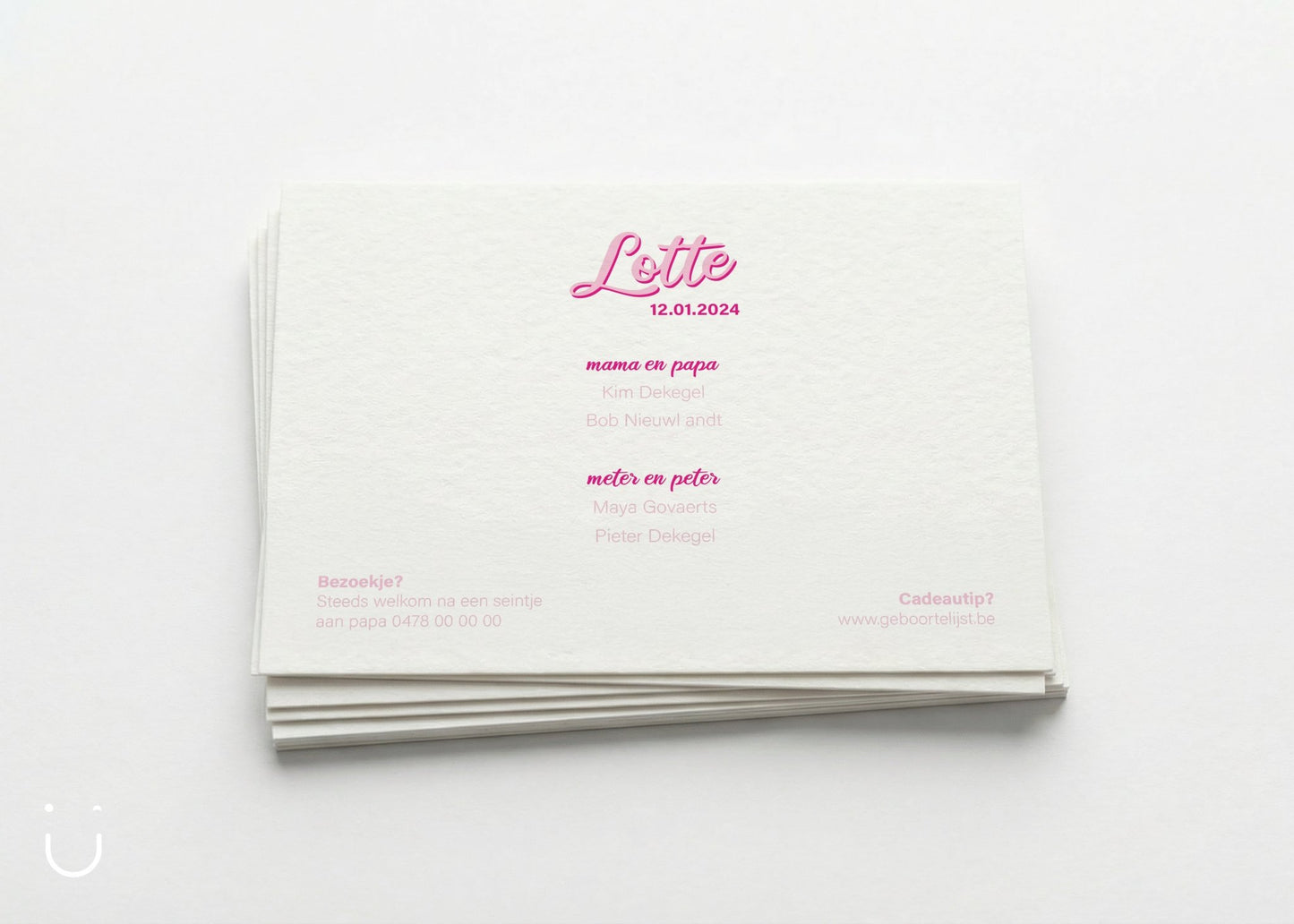 Geboortekaartje "Hi, Barbie" - Deugeniet - Geboortekaartjes