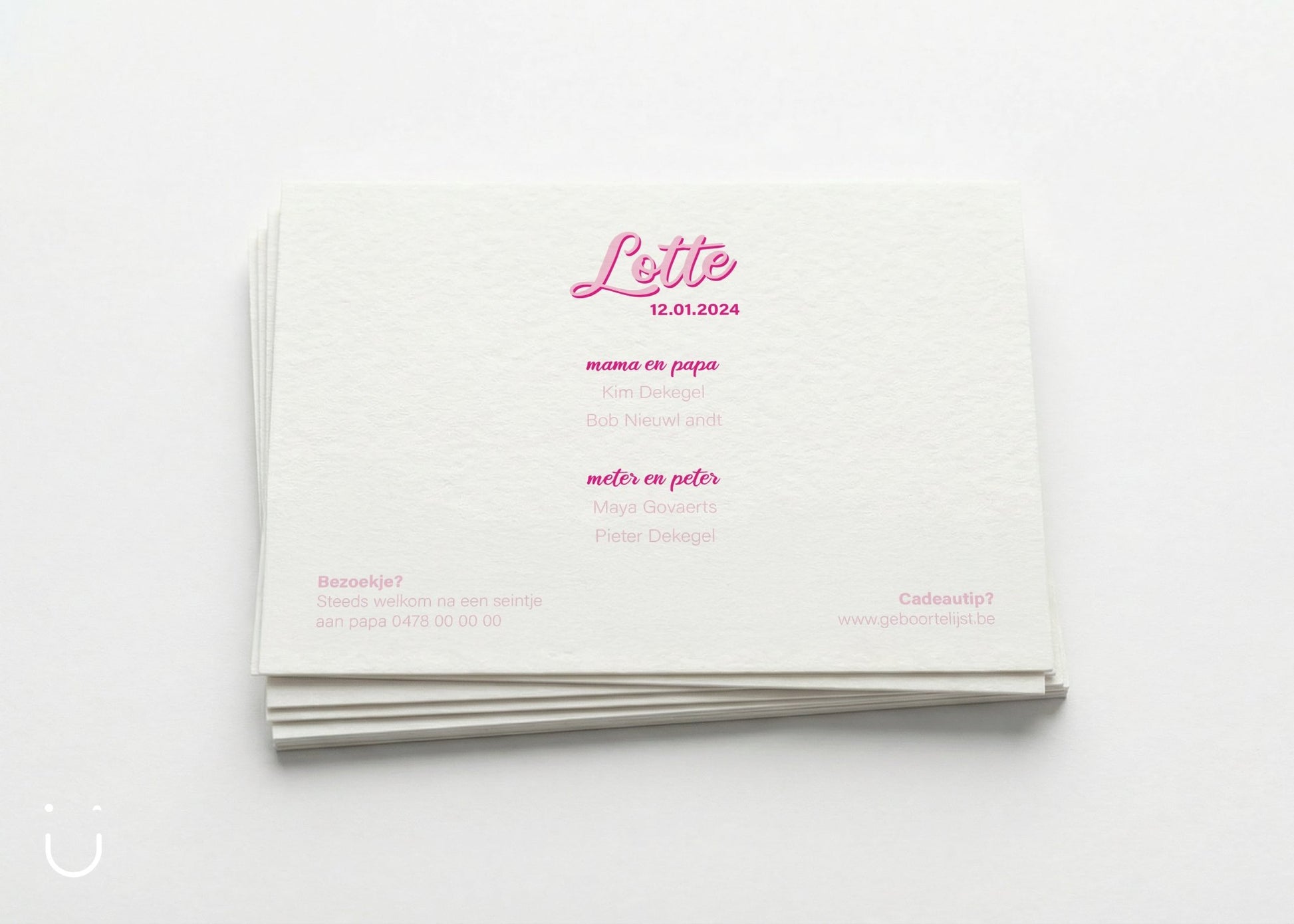 Geboortekaartje "Hi, Barbie" - Deugeniet - Geboortekaartjes