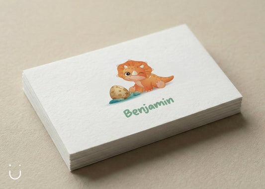 Geboortekaartje "I am a dinosaur" - Deugeniet - Geboortekaartjes