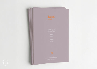 Geboortekaartje "LILA" - Deugeniet - Geboortekaartjes