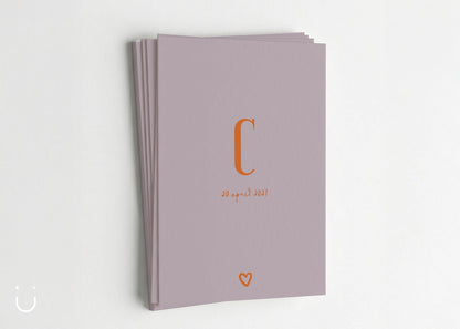 Geboortekaartje "LILA" - Deugeniet - Geboortekaartjes