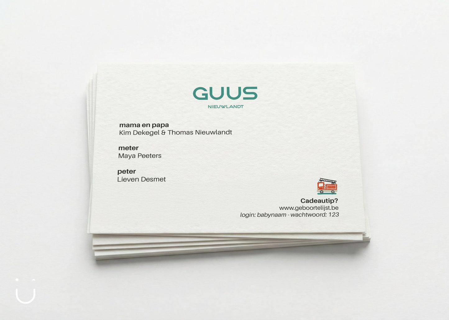 Geboortekaartje "On fire" - Deugeniet - Geboortekaartjes